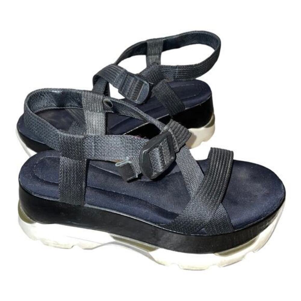 Marni Platform Black Open Toe Sandals Size 6